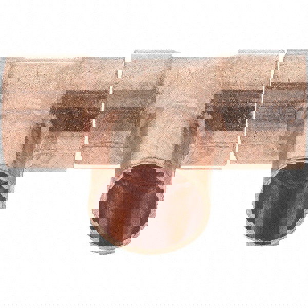 Wrot Copper Pipe Tee: 3/8